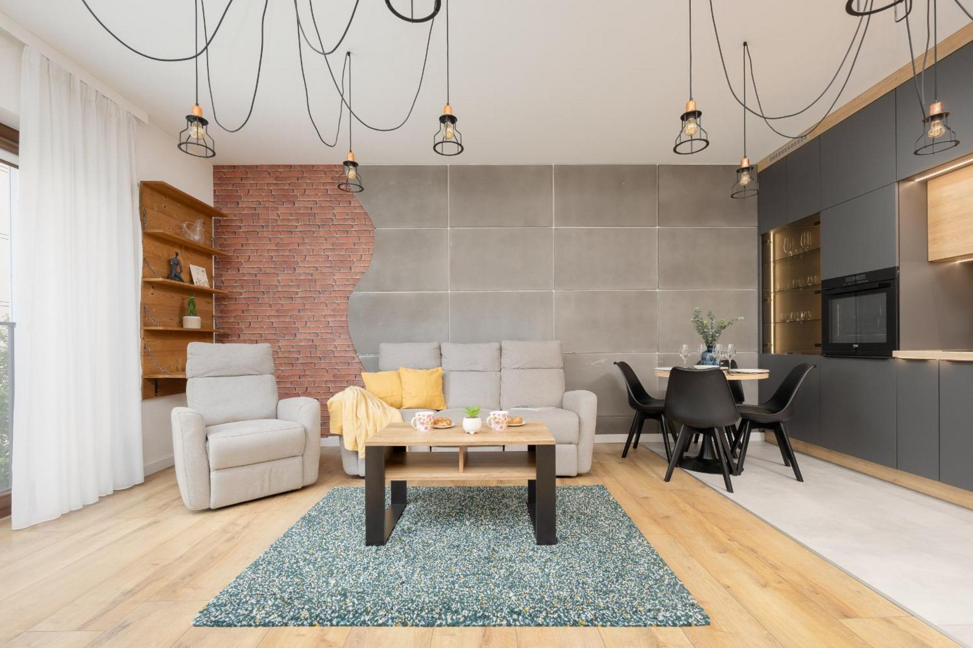 Przy Rzece Dla 2 Osob Z Parkingiem I Klimatyzacja W Warszawie By Rent Like Apartament Warszawa