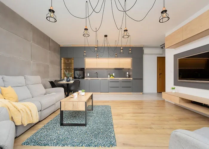 Apartament Przy Rzece Dla 2 Osob Z Parkingiem I Klimatyzacja W Warszawie By Rent Like Home