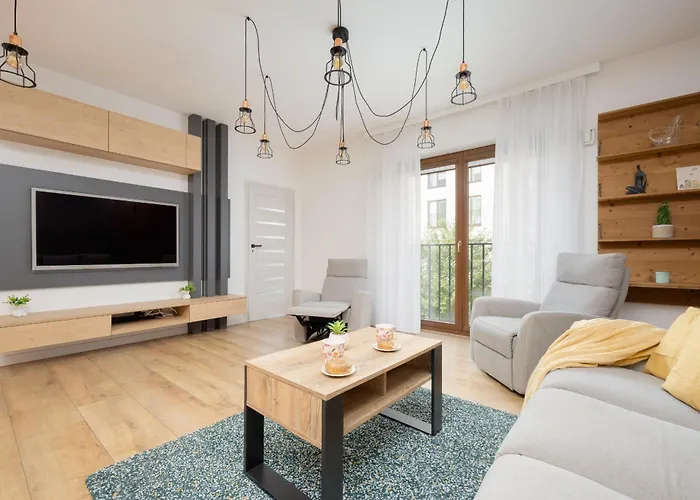 Apartament Przy Rzece Dla 2 Osob Z Parkingiem I Klimatyzacja W Warszawie By Rent Like Home